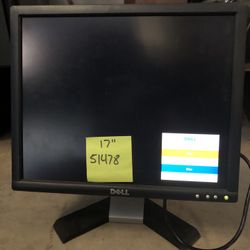 Dell 17 Inches LCD Monitor Working Monitor