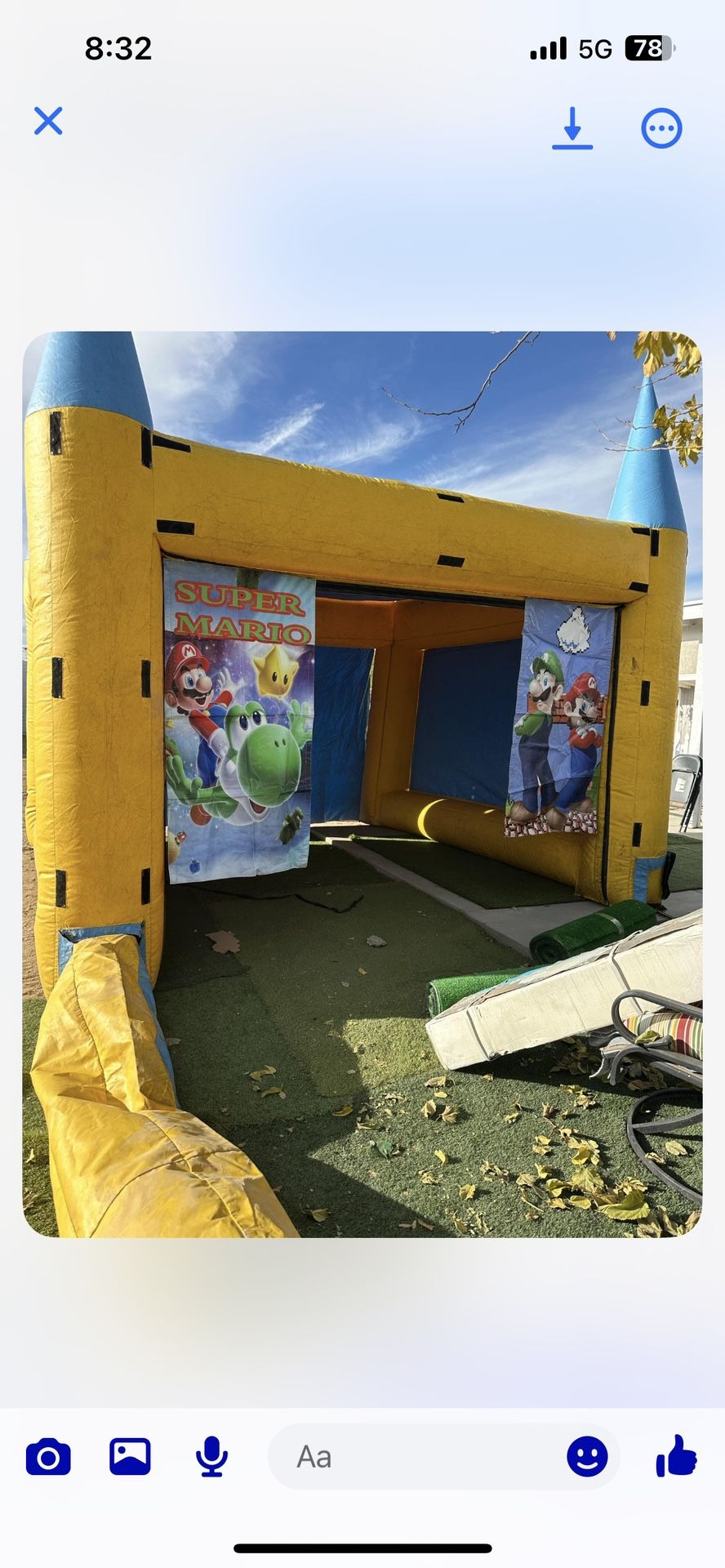Mario  Blower Up Projector 