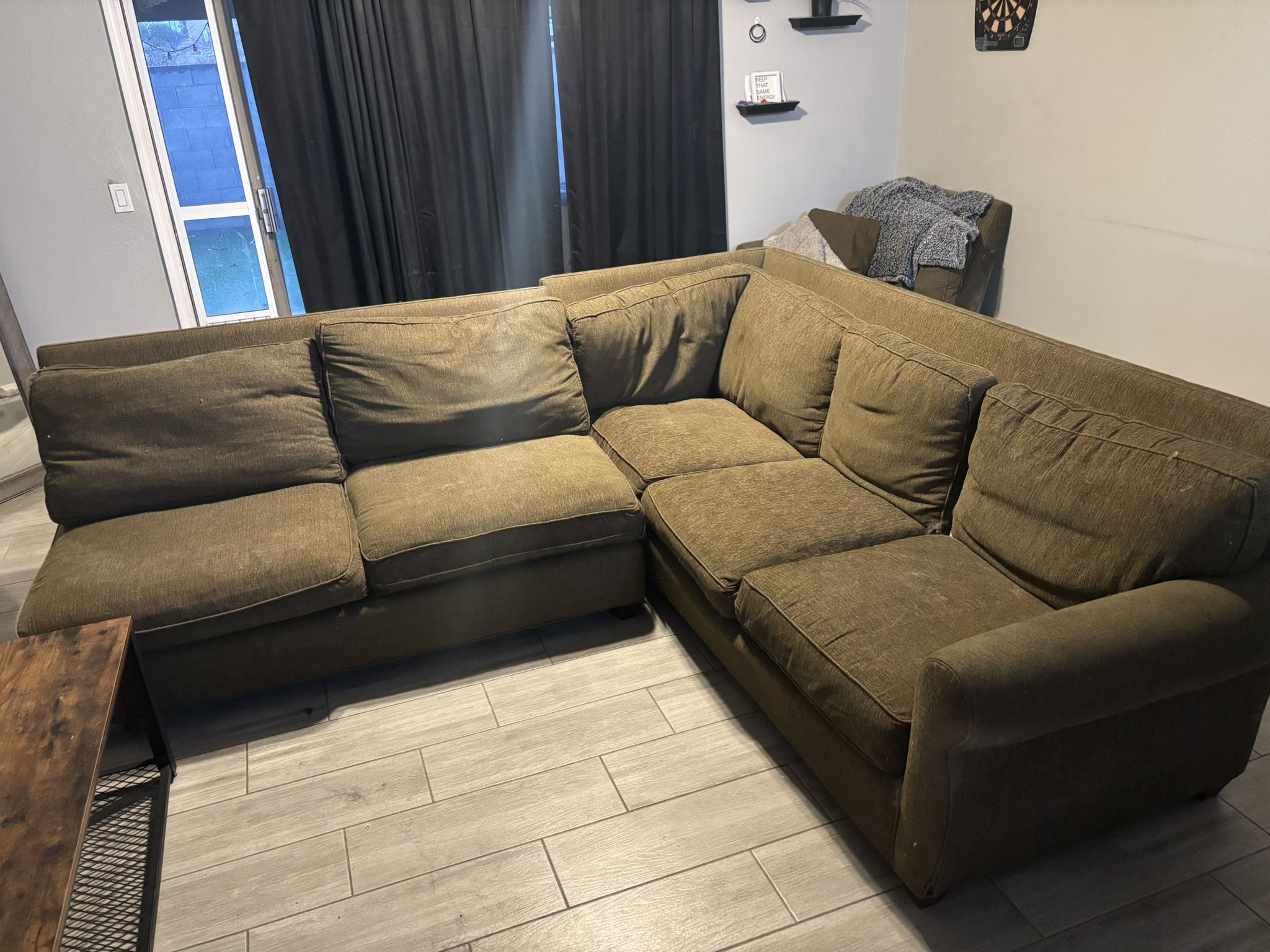 Brown Couch
