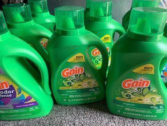 Gain detergents ($9 each)