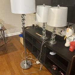 Ashley Joaquin Table & Floor Lamp Set