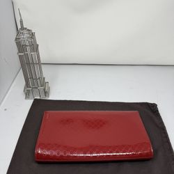 Red Gucci Wallet 