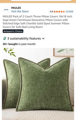 2 cushion covers