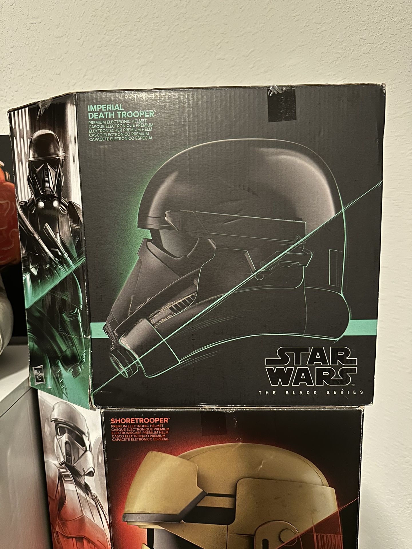 Star Wars Black Series Imperial Death Trooper Helmet W/box