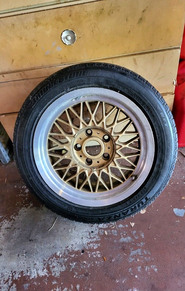 16inch BBS Rim & Tire (205/55 16)