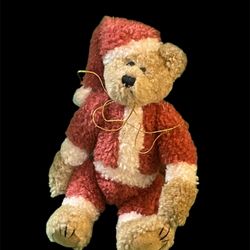 Boyds Bears "Nicholas" Santa Claus teddy bear.
