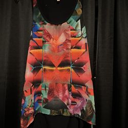 Floral Backless TankTop 