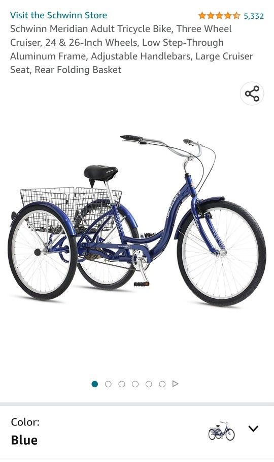 Brand New 26 Tricycle Bike