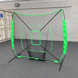 (NEW) $55 Baseball Softball Practice Net Hitting Batting Pitching Training Set w/ Carry Bag