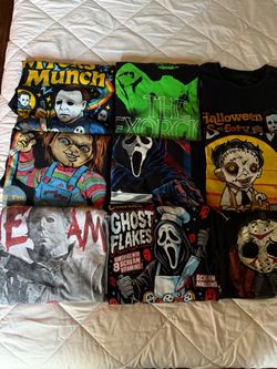 Vintage Horror tshirts xl