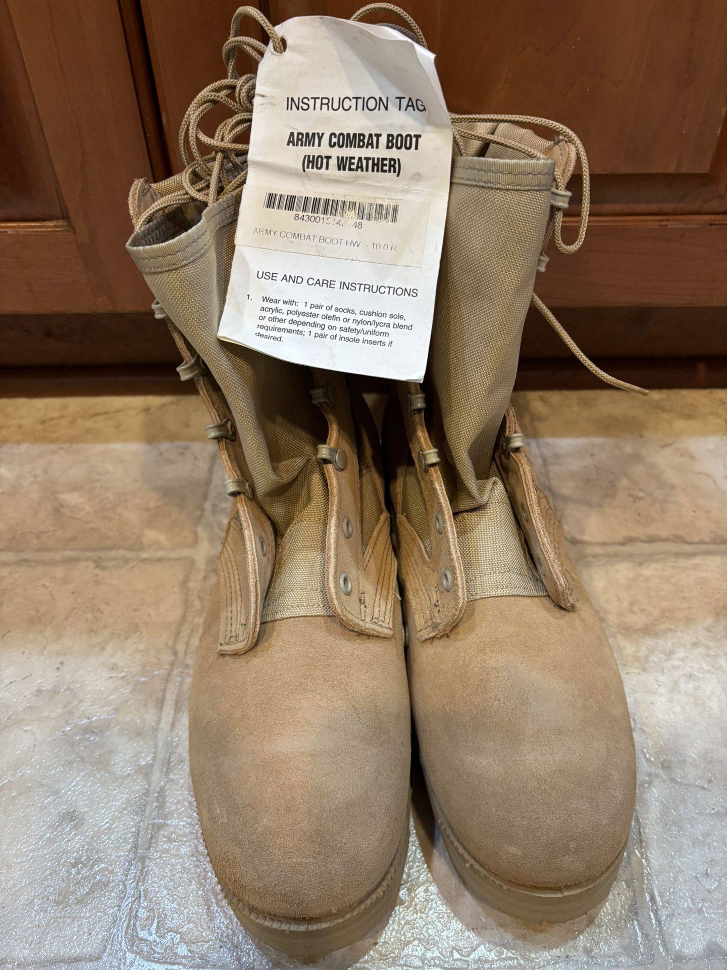 Military Surplus Altama Hot Weather Desert Boots, New, 10 R