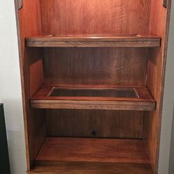 Stunning Display/Bookcase with light.
