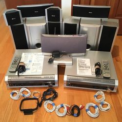 Large Lot of Pioneer Stereo Sound System Components