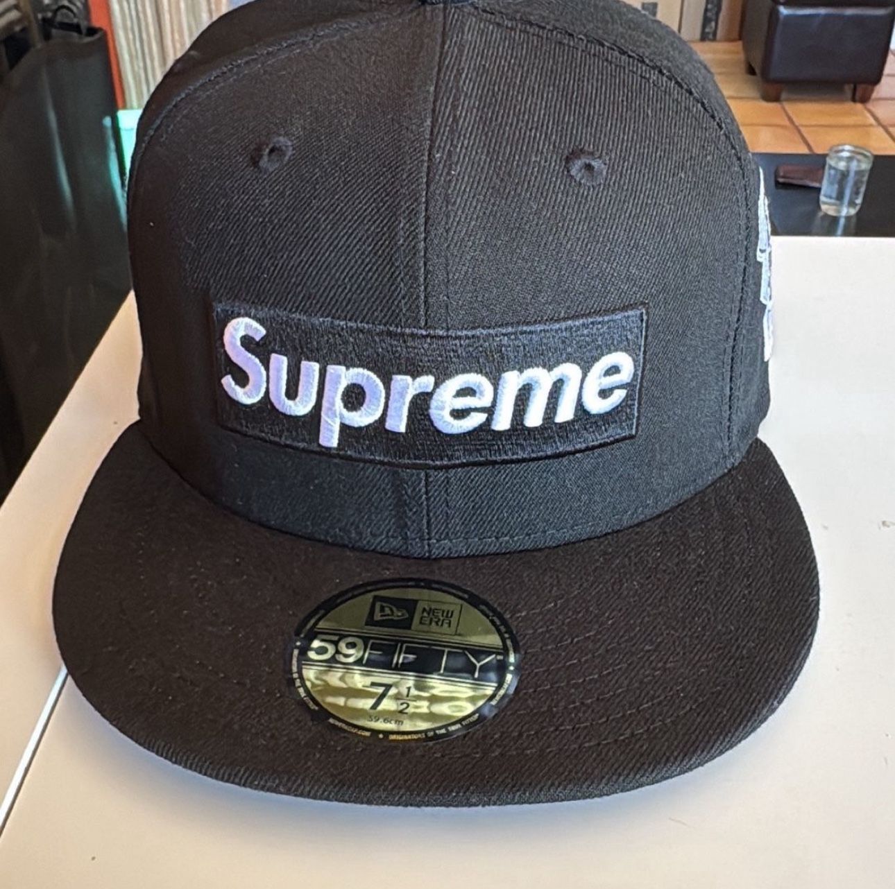 Supreme Fitted Hat Size 7-1/2