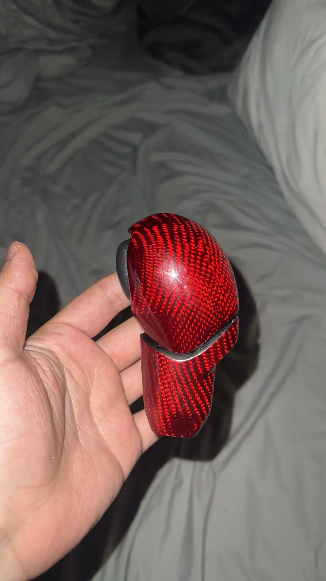 370z Red Carbon Automatic Shift Knob