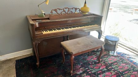 Acrosonic Upright Piano with Bench
