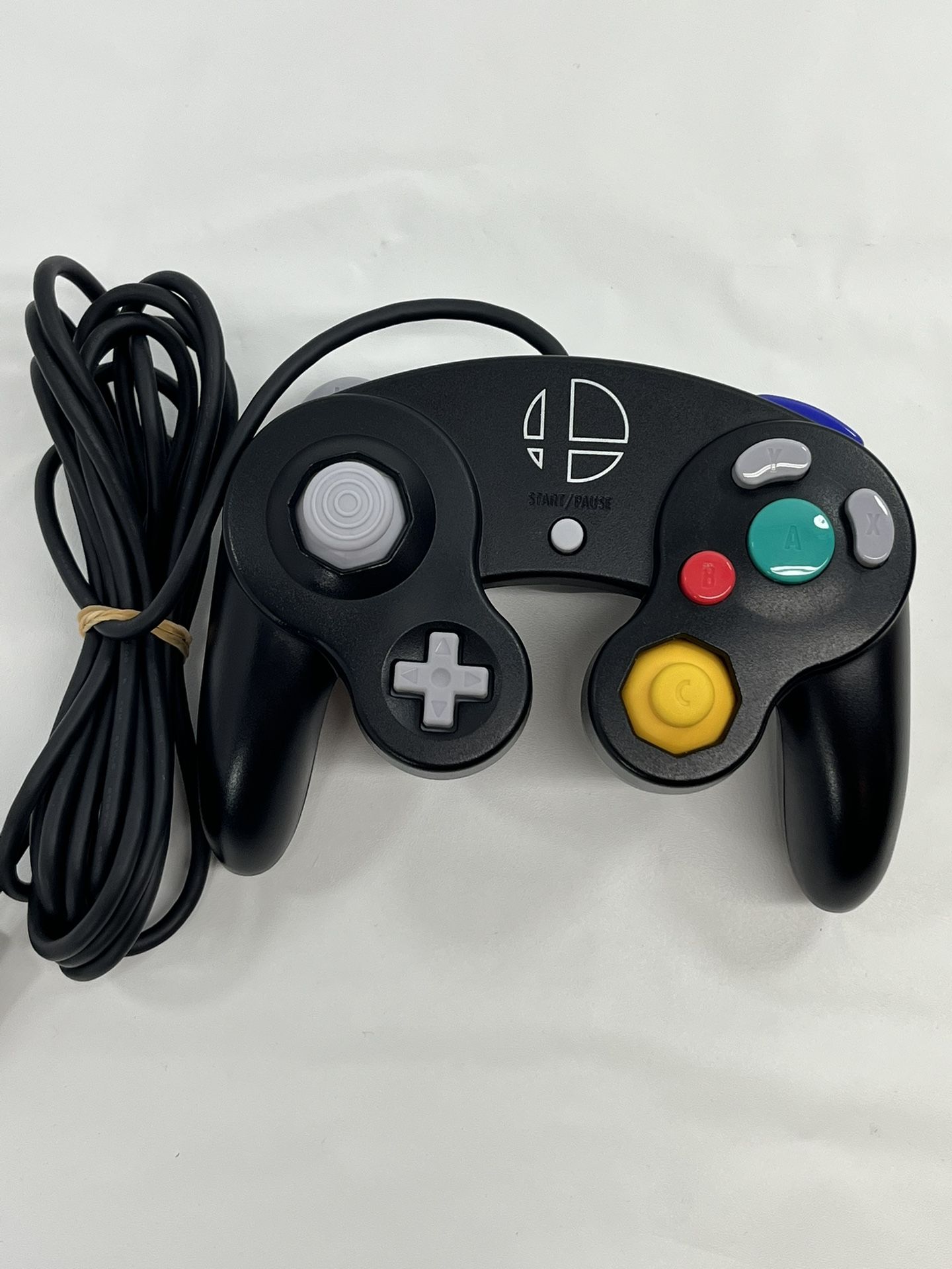 Nintendo GameCube Super Smash Bros Ultimate Edition Black Controller OEM DOL-003