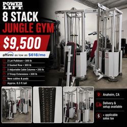 Power Lift 8-Stack Jungle Gym – Commercial Gym Equipment