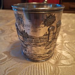 1850s L W  Silvirsmiths. Hand Crafted Solid Sterling Silver