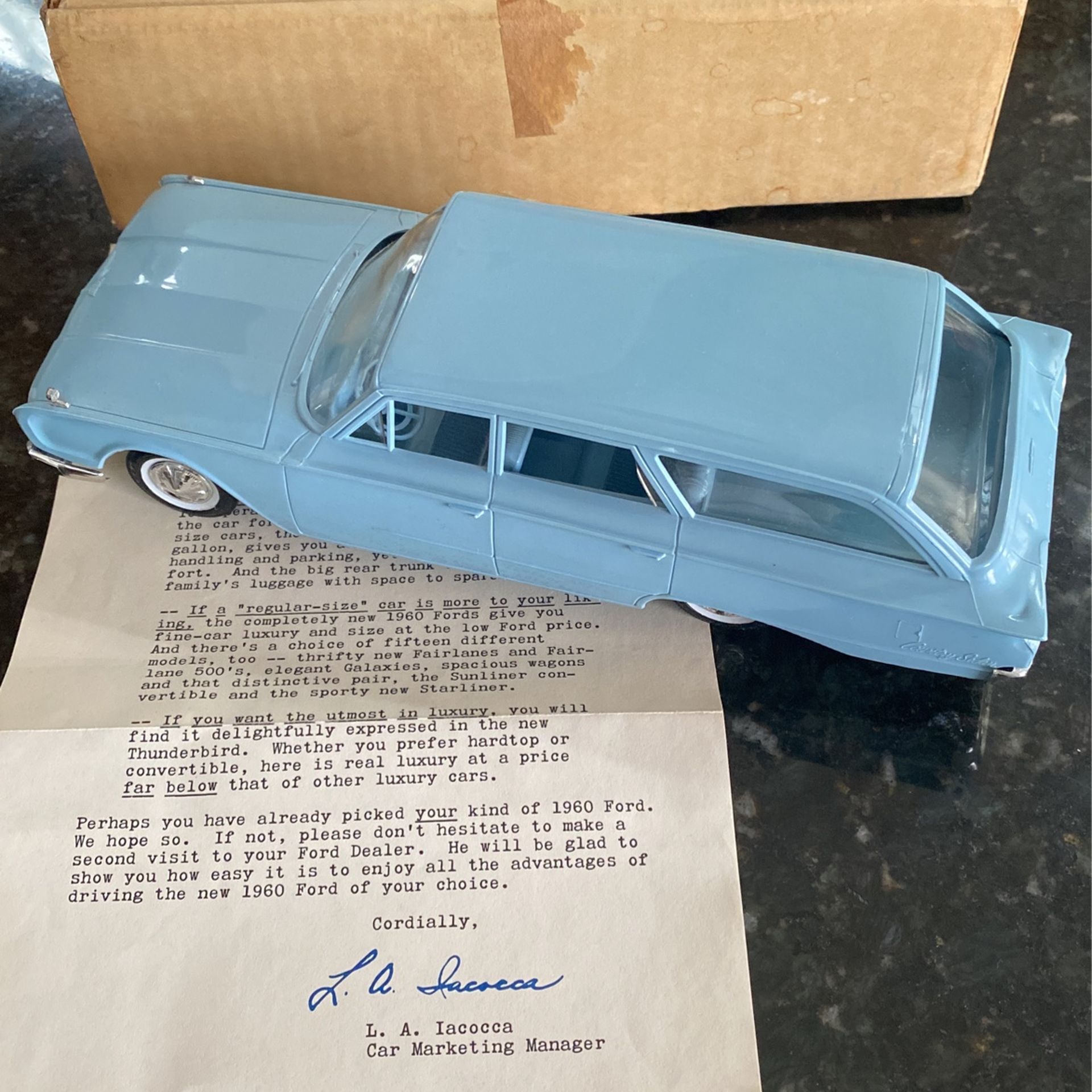 1960 Ford Station Wagon Promo Car