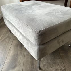 Gray Ottoman