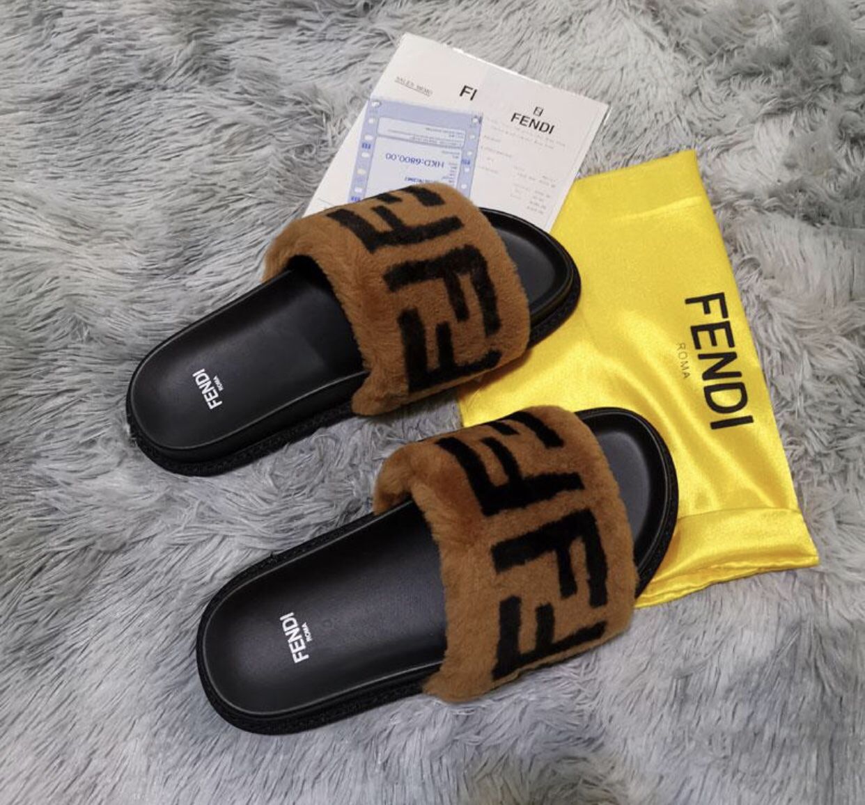 fendi slippers