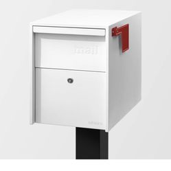 Locking Post Mount Mailbox Large
