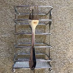 Metal Spoon & Fork Caddy