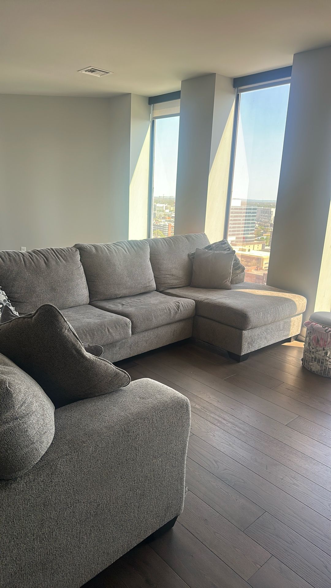 Grey Sectional Couch