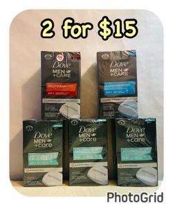 Dove Men+Care Body and Face Bar, 637 g (6 bars each), 2 for $15 or $8 each