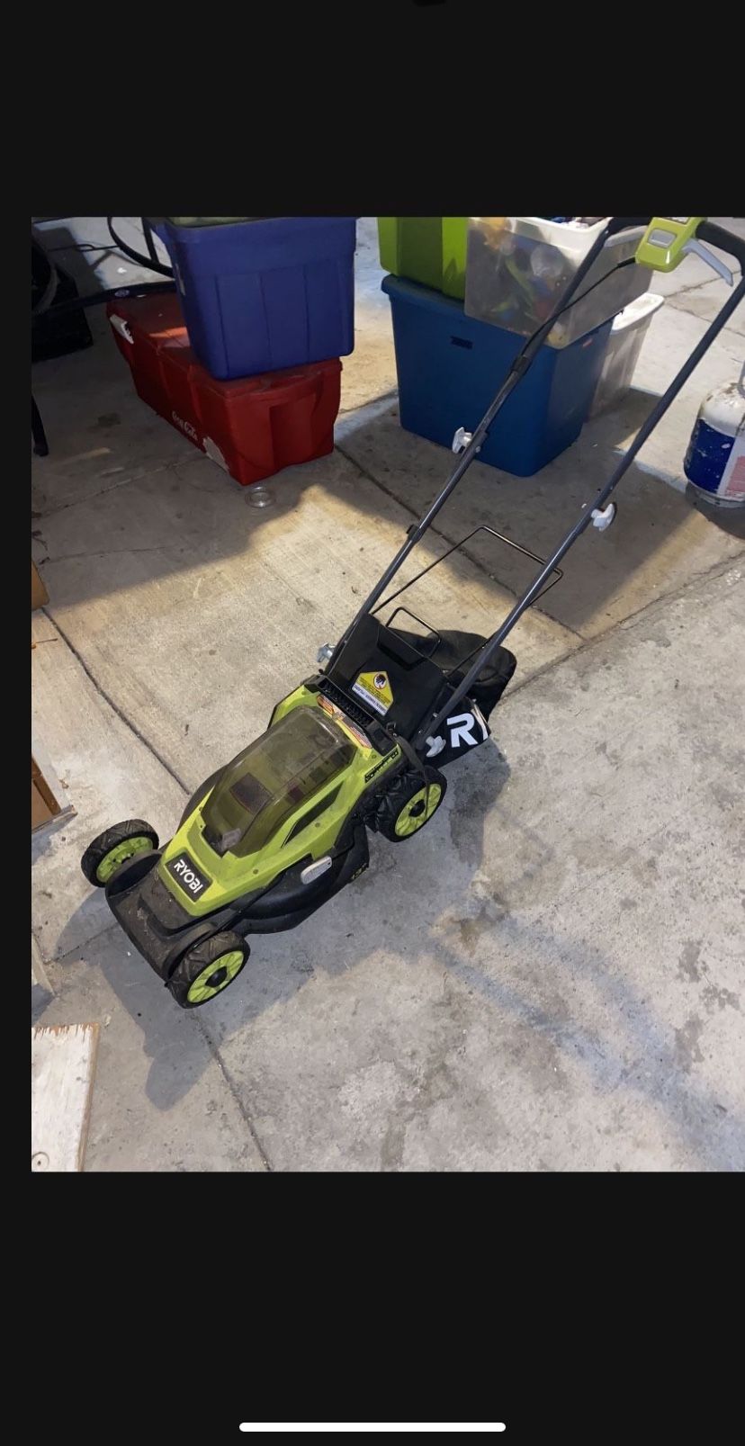 Ryobi Battery Mower