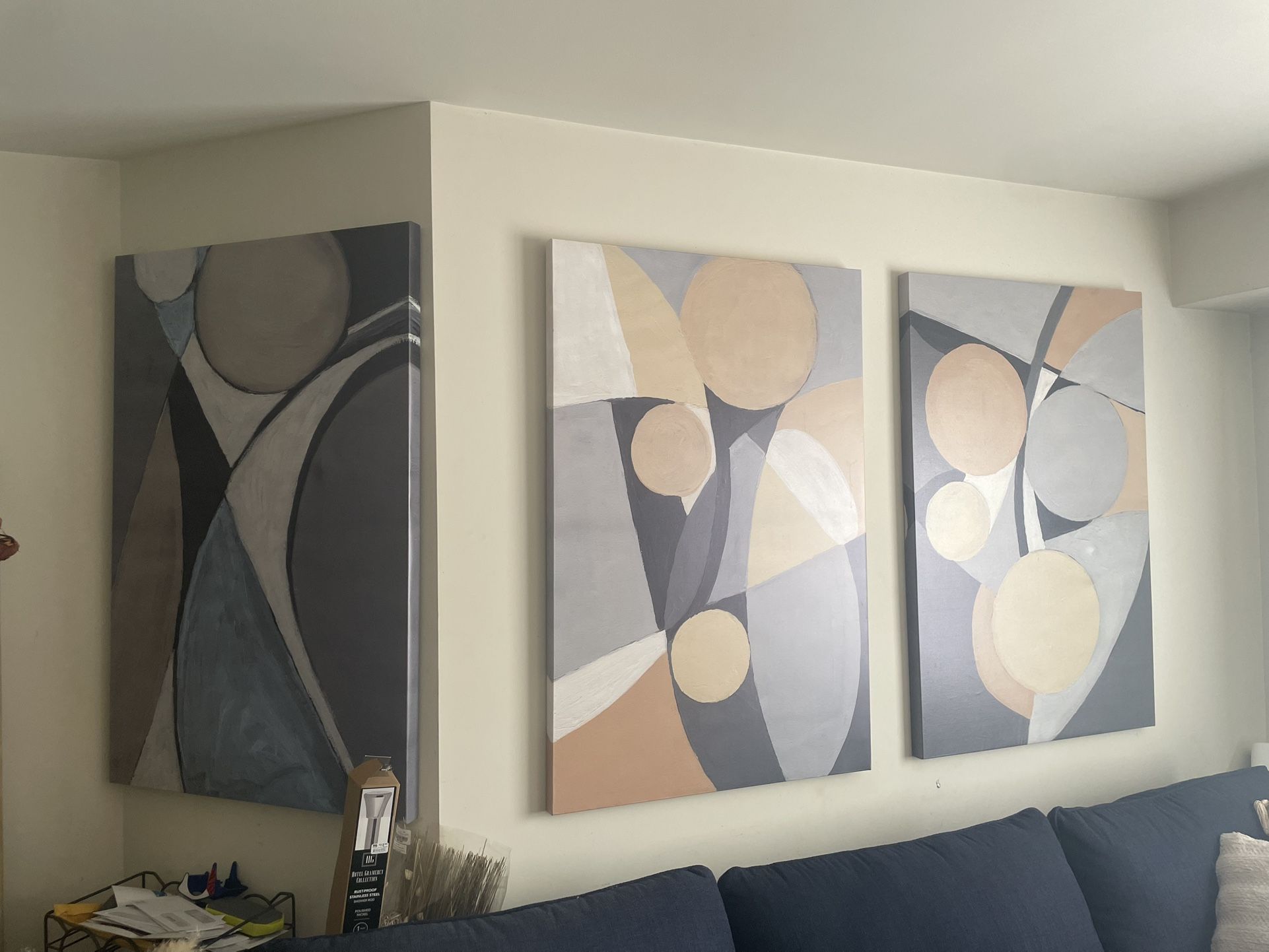 Wall art canvas 3 Piece Set