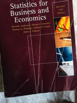 Statistics for business and economics