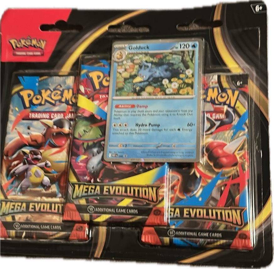 Pokémon Cards Mega Evolution 3 Pack 