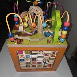 Zany Zoo Activity cube for baby