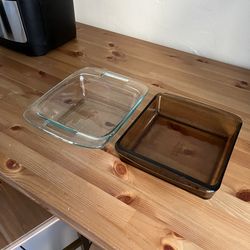 Glass oven trays