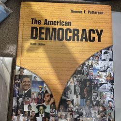 The American Democracy 9Th Edition Thomas E Patterson