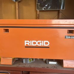 Ridgid Portable Tool Box Storage Chest