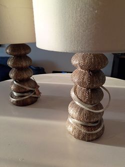 2 matching set of Golden Lamps