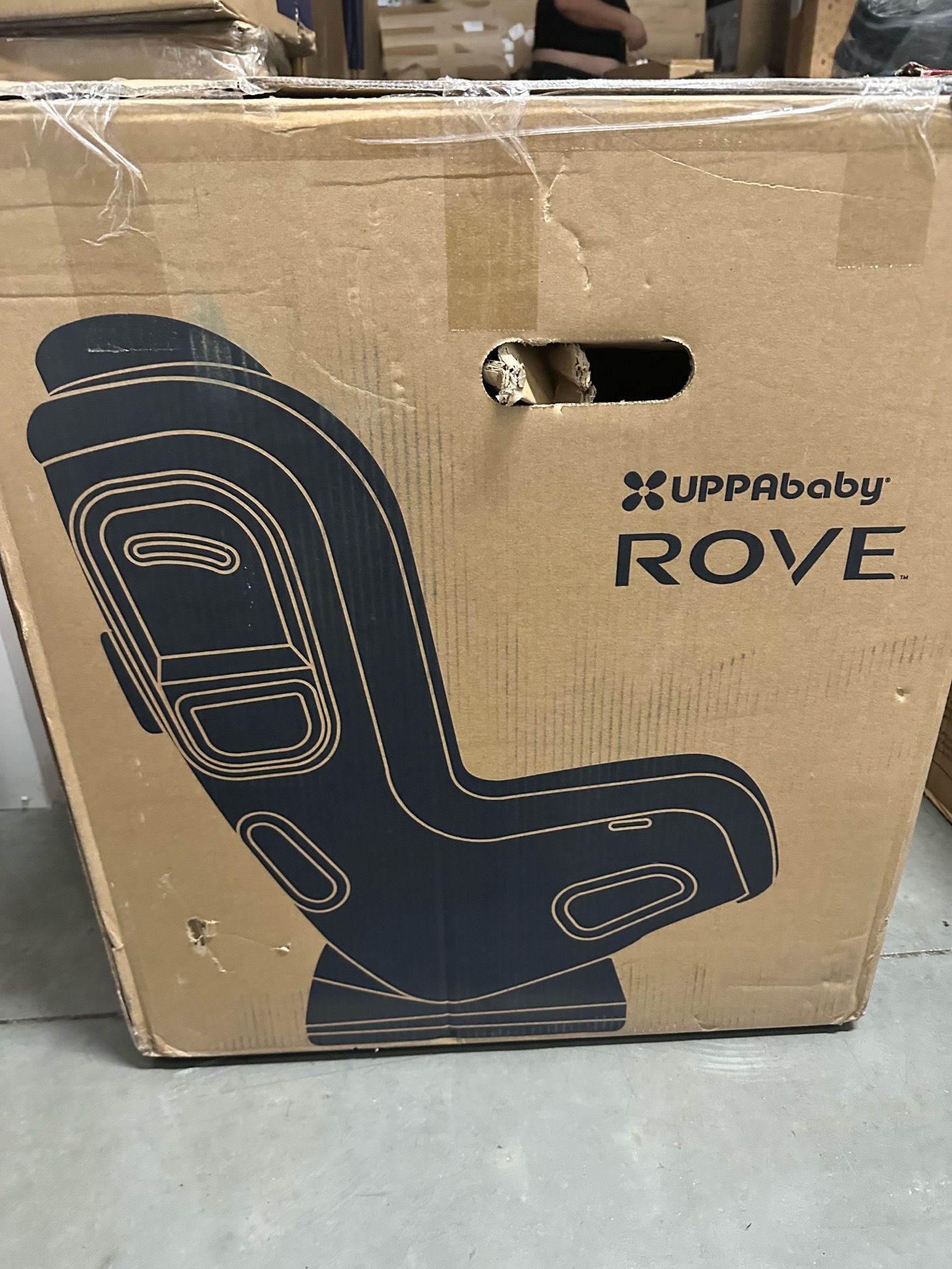 UPPAbaby Rove Convertible Car Seat – Jake Black Mélange – New