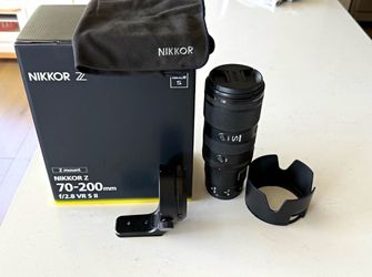 Nikon 70-200 VR S II
