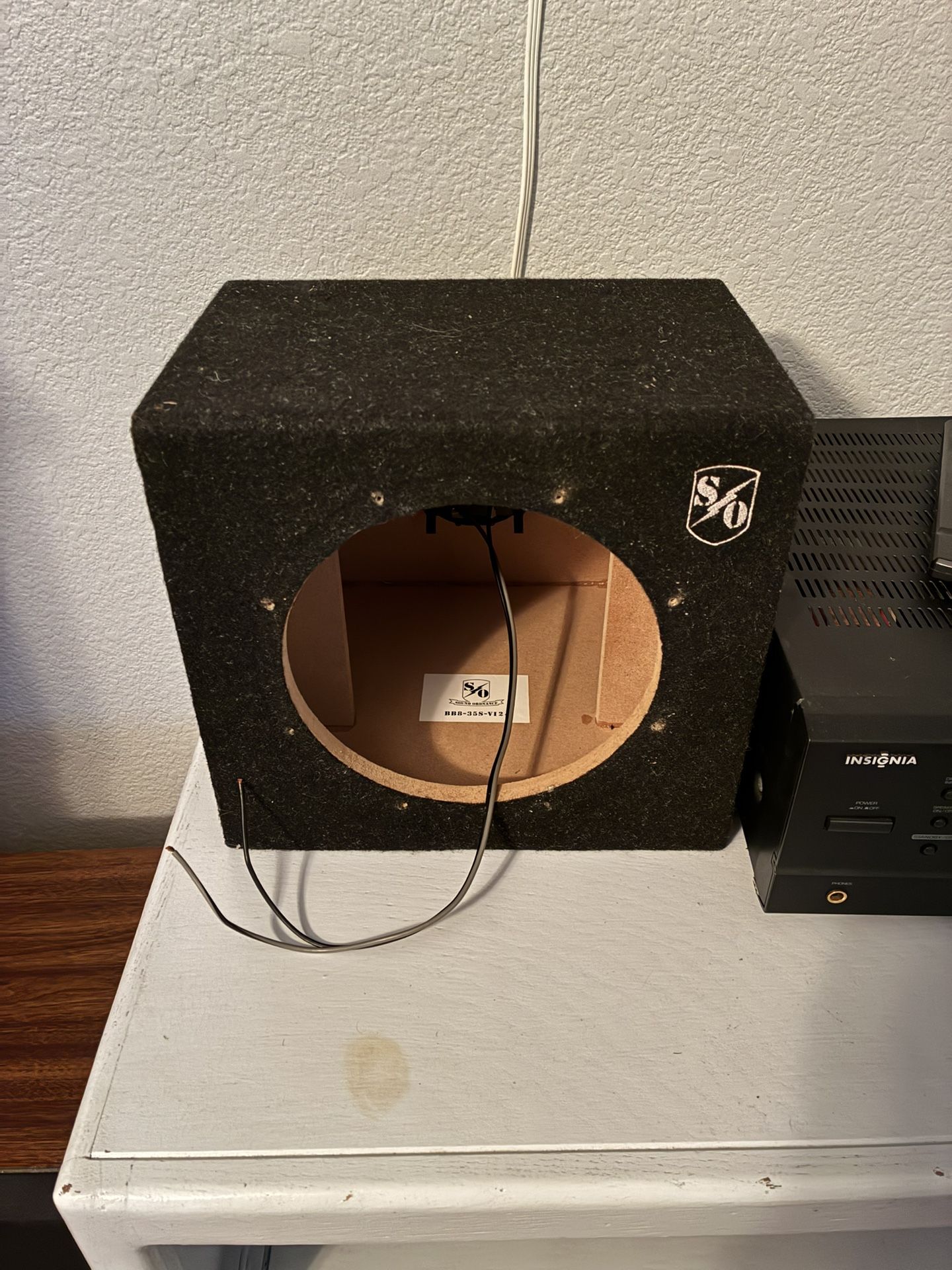 Sound Ordnance 8” Sealed Subwoofer Box