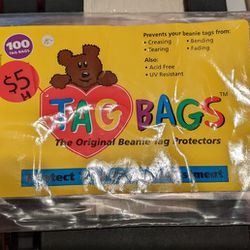 Original Beanie Baby Tag Bags 