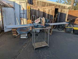 10" compound Miter saw with stand