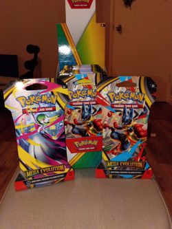 Pokemon Mega Evolution packs
