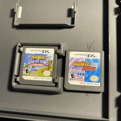 Sonic Racing + Sonic Rush read description 