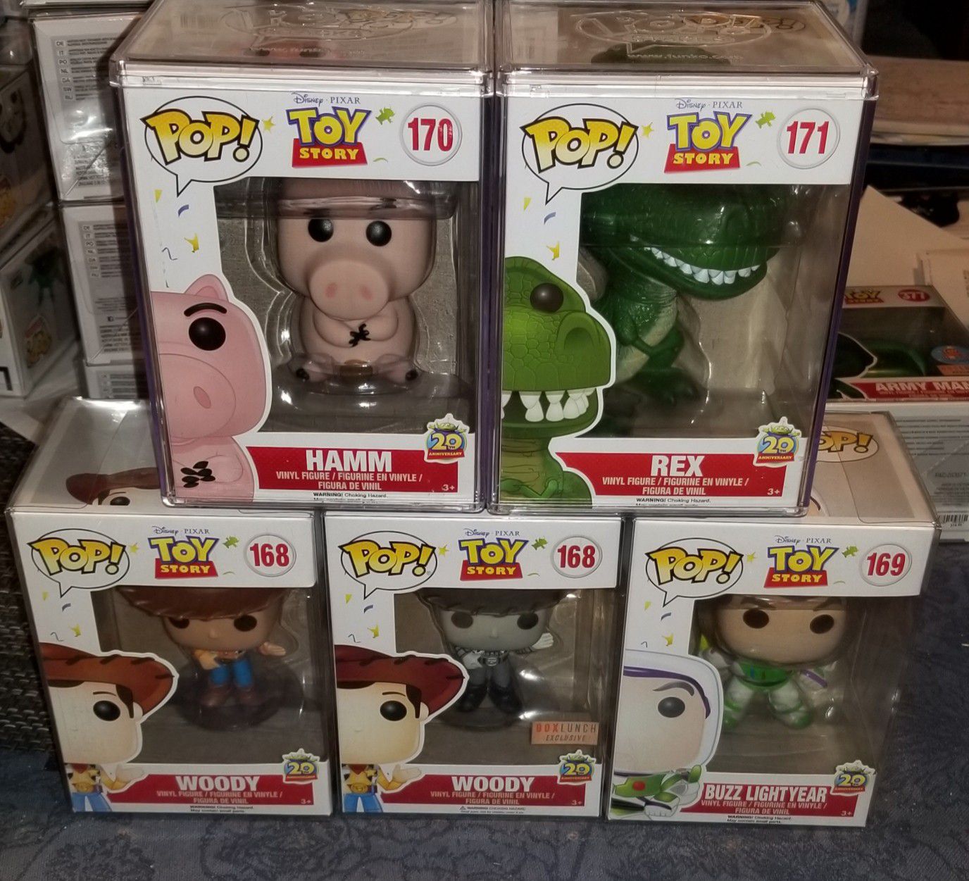 Funko Pops Exclusive Toy Story Collection
