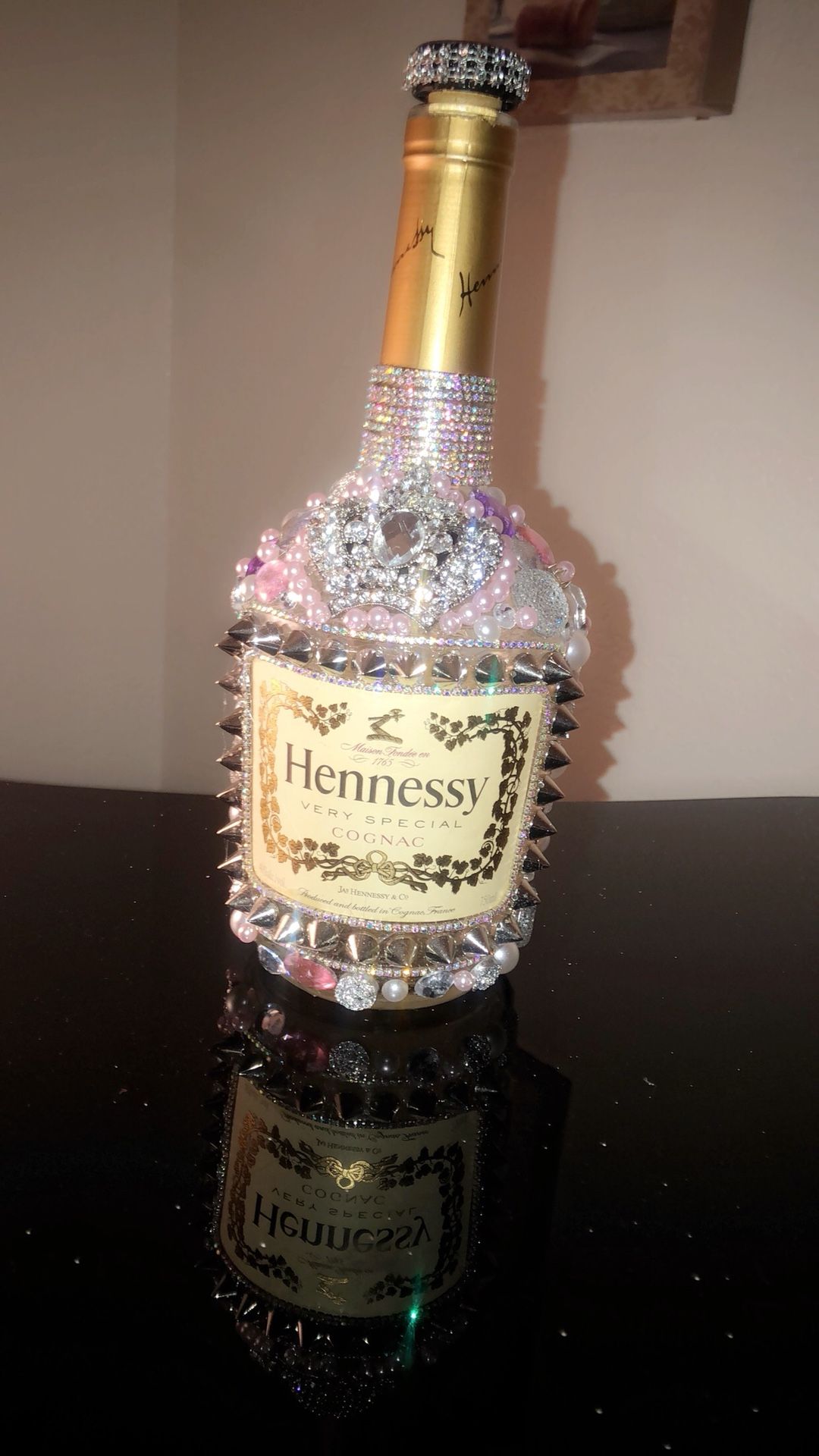 Bejeweled bottle