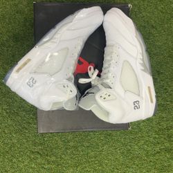 Jordan 5 White Metallic 