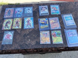 12 TCG Card Bundle - One Piece, Dragon Ball, Pokémon